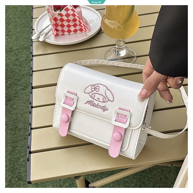 Túi Đeo Chéo Da Nhỏ Nhắn Hình Kuromi Melody Melody Đáng Yêu Thời Trang Mới Năm 2023 Cho Nữ