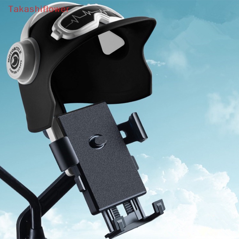 Giá Đỡ Điện Thoại Gắn Xe Đạp / Mũ Bảo Hiểm Chống Thấm Nước Tiện Dụng