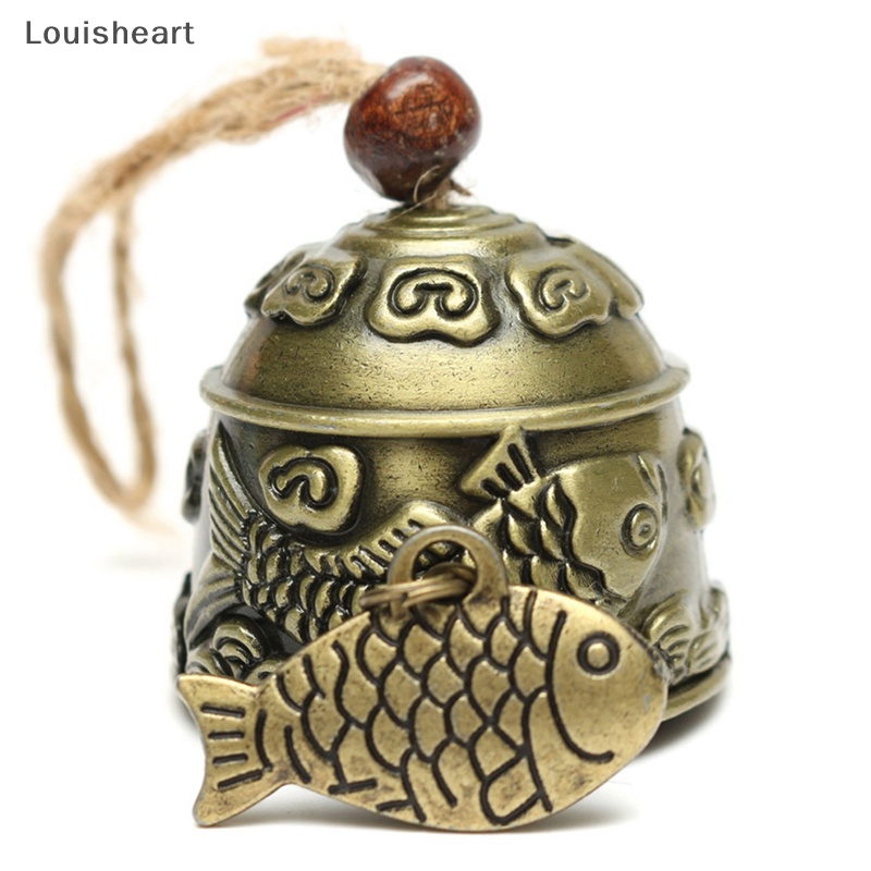 Chuông Gió Louisheart Chạm Khắc Tinh Xảo Bằng Đồng Trang Trí Sân Vườn