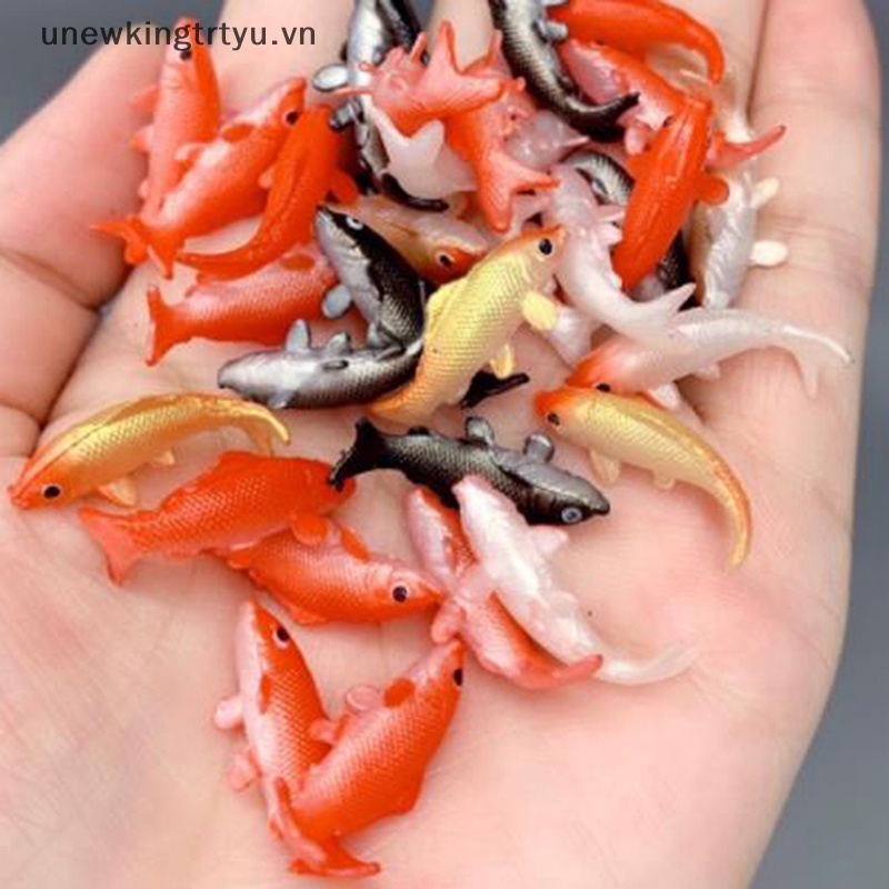 Set 5 Cá Chép Mini Trang Trí Nhà Búp Bê