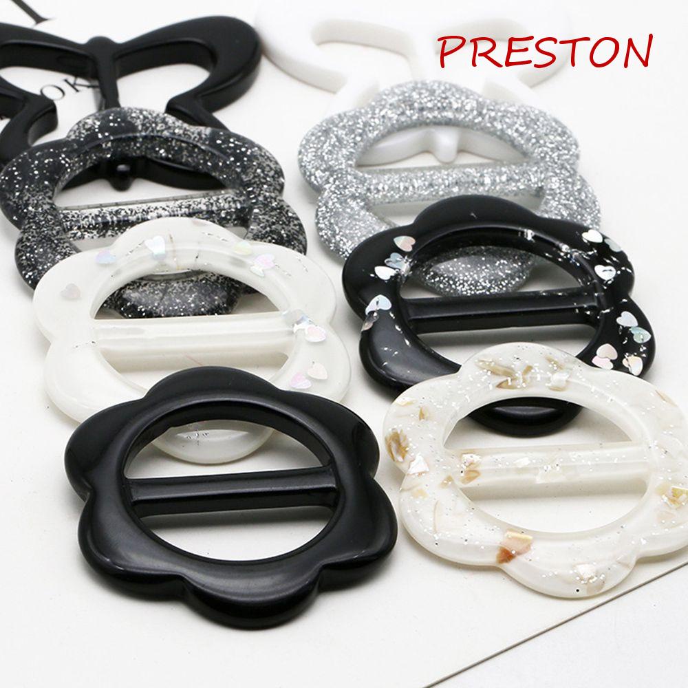 PRESTON Kẹp Khăn Choàng Hình Hoa Trái Tim Trang Trí Quần Áo