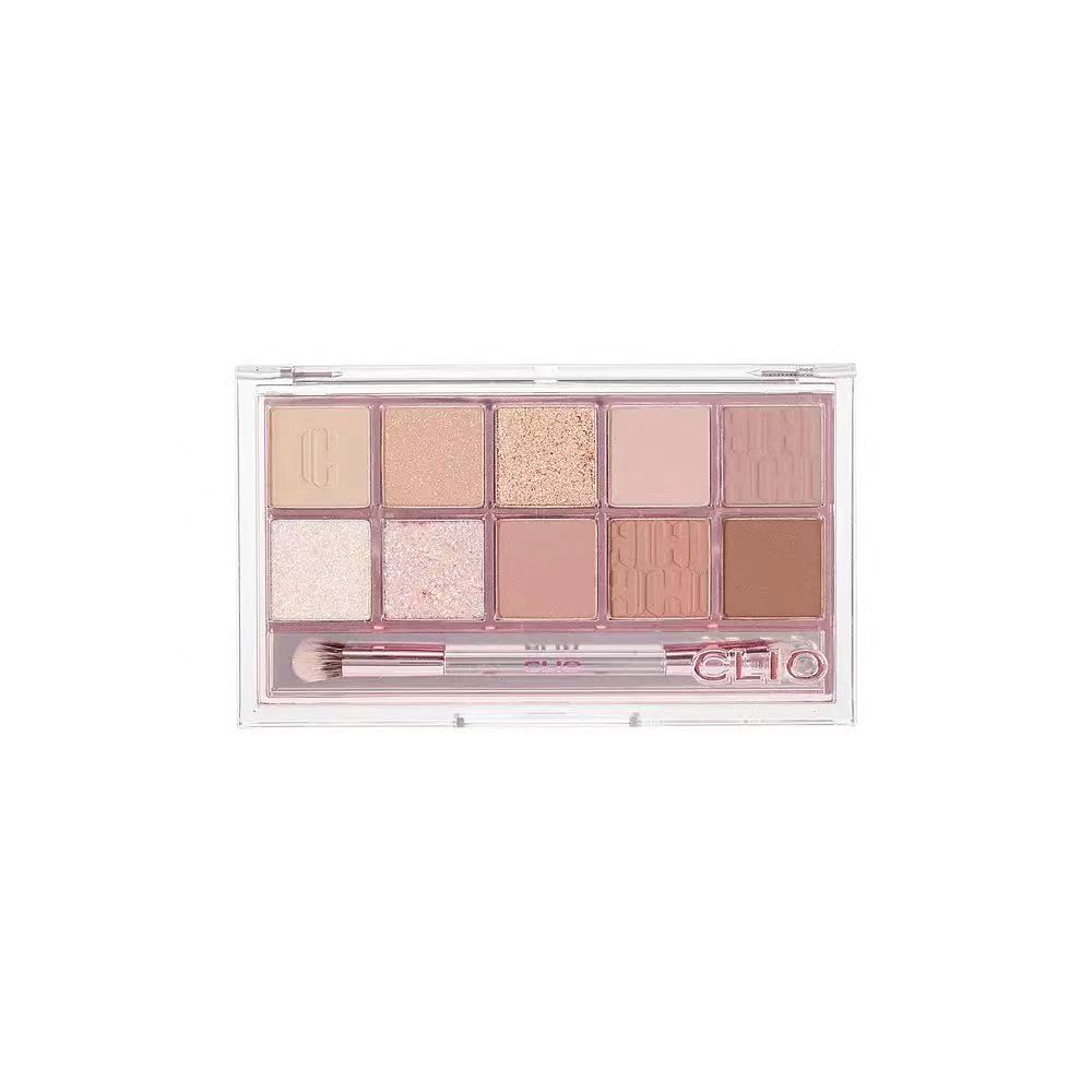 Bảng Phấn Mắt Clio Mười Màu Tông Đất Tinh Tế Và Mềm Mại