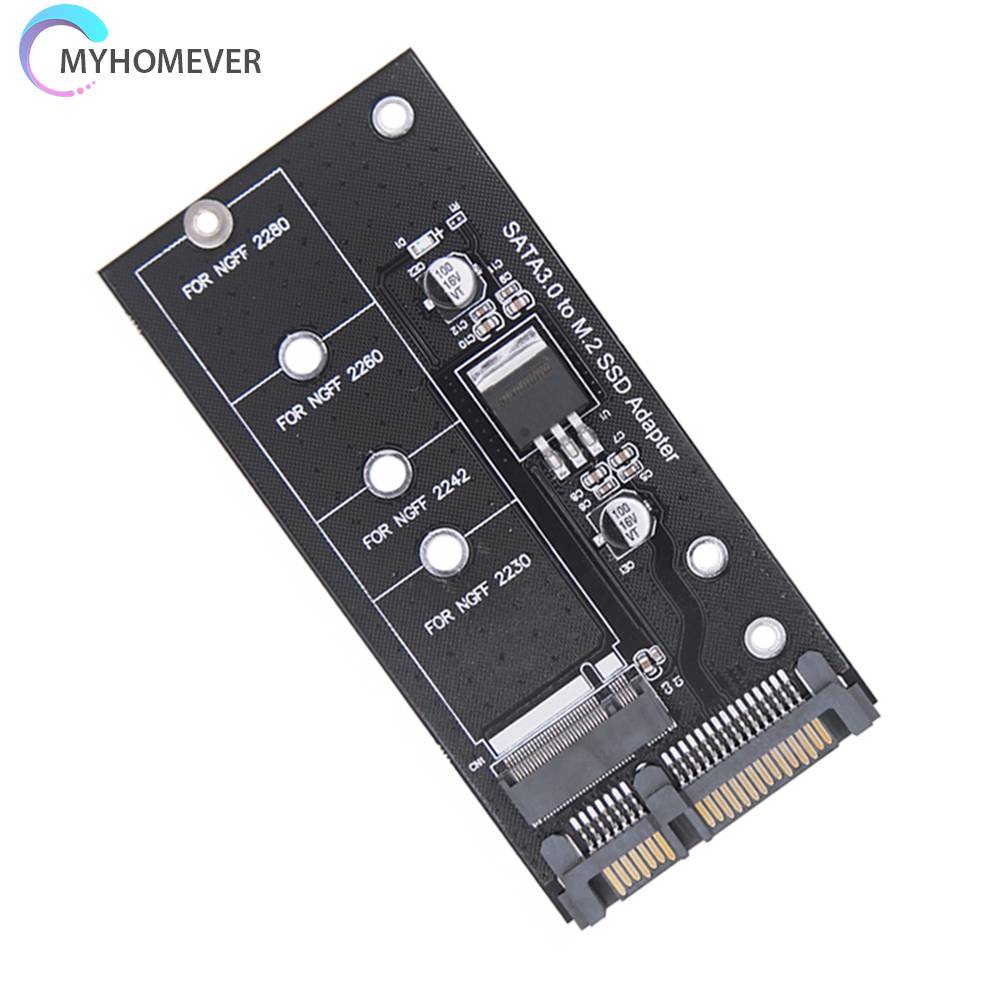 Bảng Mạch Chuyển Đổi M2 Sang SATA3.0 6Gbps Hỗ Trợ NGFF 2230 2242 M2 SSD