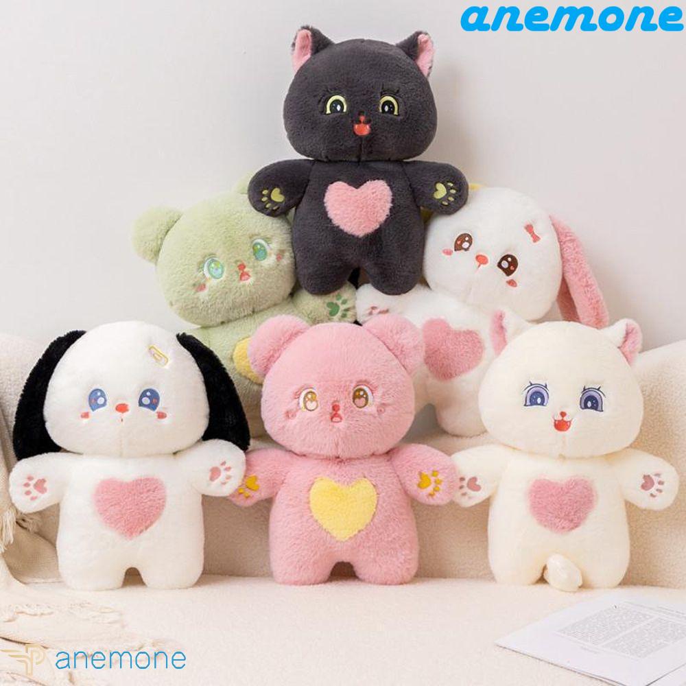 ANEMONE Đồ chơi nhồi bông Hình Chú Chó Hoạt Hình 38CM Chất Lượng Cao Trang Trí Nhà Cửa