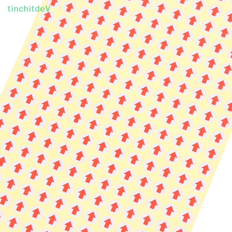 [TinchitdeV] Set 15 Tấm Nhãn Dán Đánh Dấu Hình Mũi Tên Tròn Nhỏ Có Thể Tháo Rời [Mới]