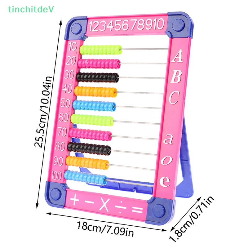 [TinchitdeV] 1 Bàn Tính Bằng Nhựa Nhiều Màu Sắc Đồ Chơi Giáo Dục Cho Trẻ Em [Mới]