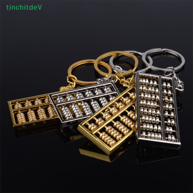 [TinchitdeV] Móc Khóa Hình Bàn Tính 8 Tốc Độ Bằng Hợp Kim