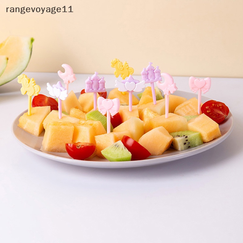 Nĩa Ăn Trái Cây Bằng Nhựa Hình Hoạt Hình Sáng Tạo