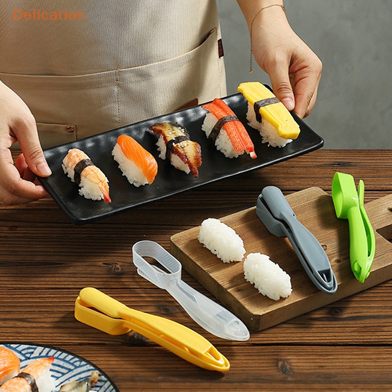 Khuôn làm sushi ELEBUY bằng nhựa cho bữa trưa/ cơm hộp nhà bếp tự làm dễ dàng
