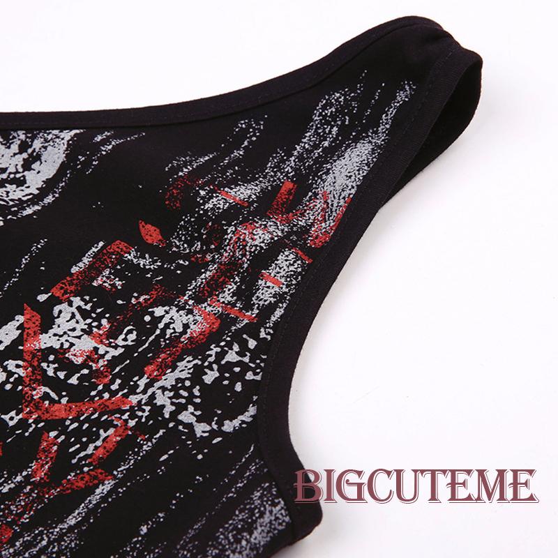 Áo Tank Top Không Tay In Chữ Thời Trang Mùa Hè Dành Cho Nữ