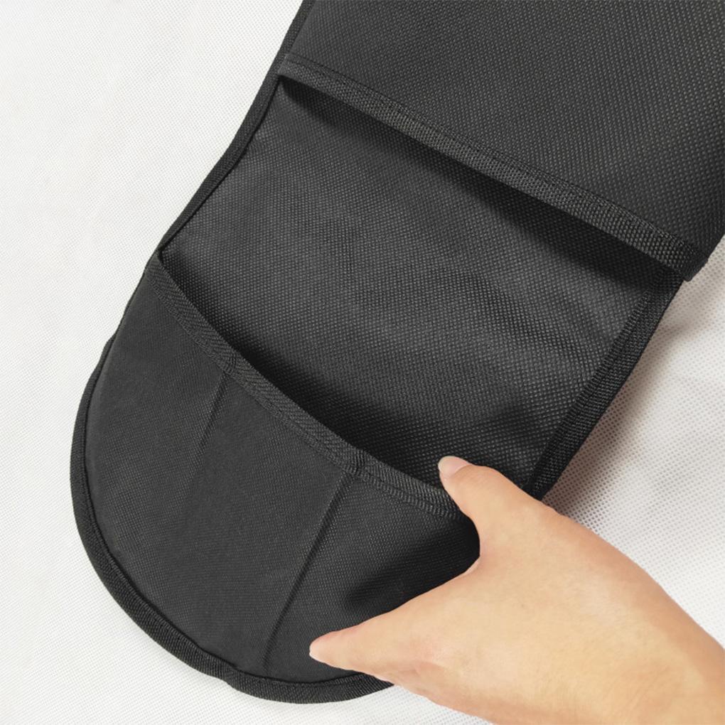 Túi Đựng Ván Trượt Bốn Bánh Màu Đen 80cm Có Khóa Kéo Trước Và Dây Đeo Vai Tùy Chỉnh Tiện Dụng