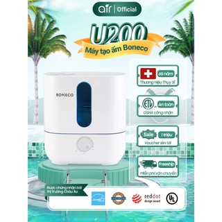 Máy phun sương tạo độ ẩm Thụy Sỹ BONECO U200 phun sương nano khuếch tán tinh dầu thơm thiết kế nhỏ gọn tiết kiệm điện