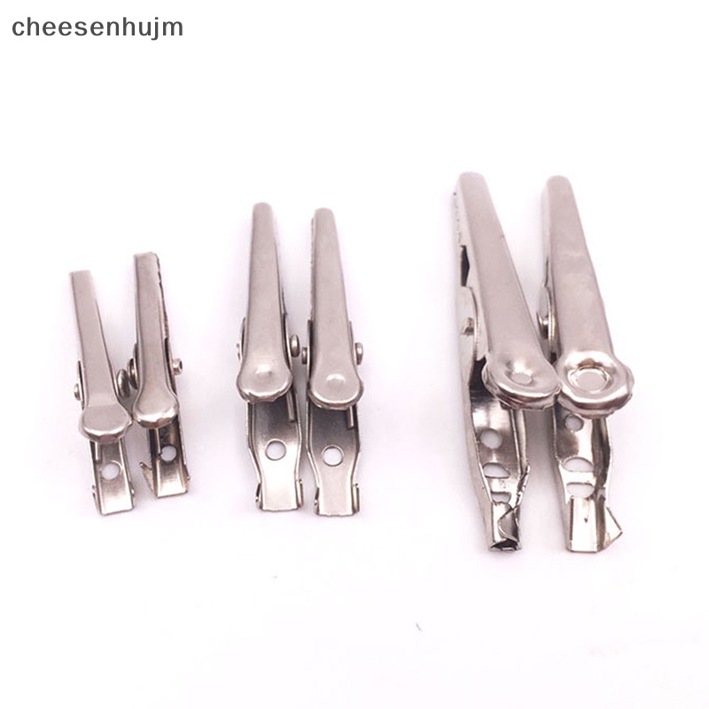 Set 12 Kẹp Cá Sấu Thử Điện 28MM Phủ Nhựa Mềm Mạ Màu Đen / Đỏ / Xanh Dương / Vàng