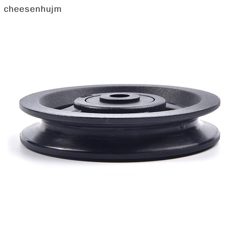 1 Ròng Rọc 100mm Chất Liệu Abs Màu Đen Chống Mòn Dùng Để Tập Gym