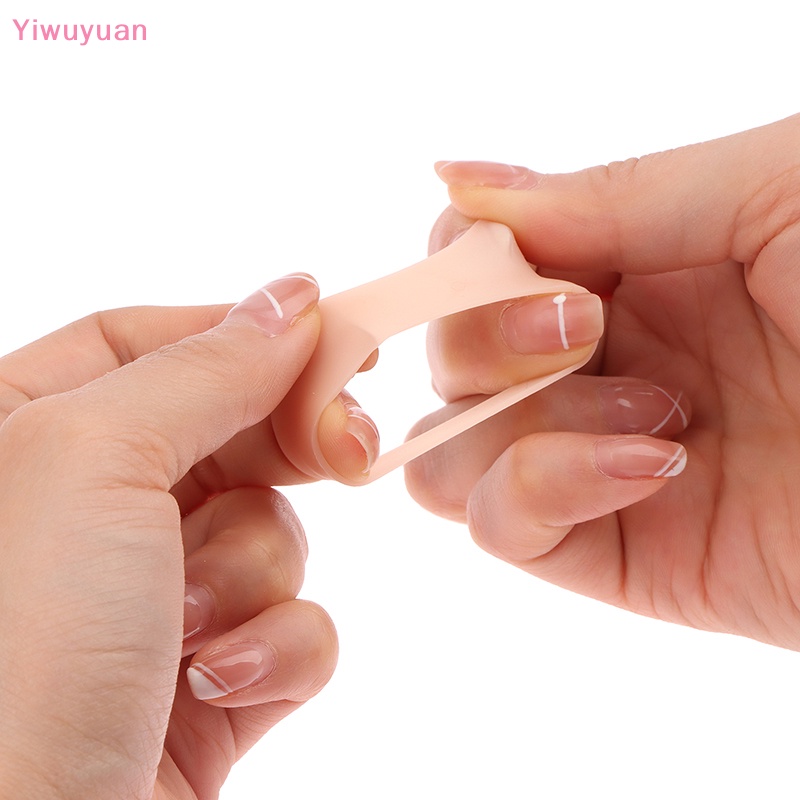 1 Cặp Ống Gel Silicon Bảo Vệ Ngón Chân Cái Mới