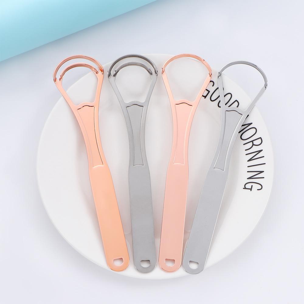 Dụng Cụ Nạo Lưỡi Bằng Thép Không Gỉ Tái Sử Dụng Được