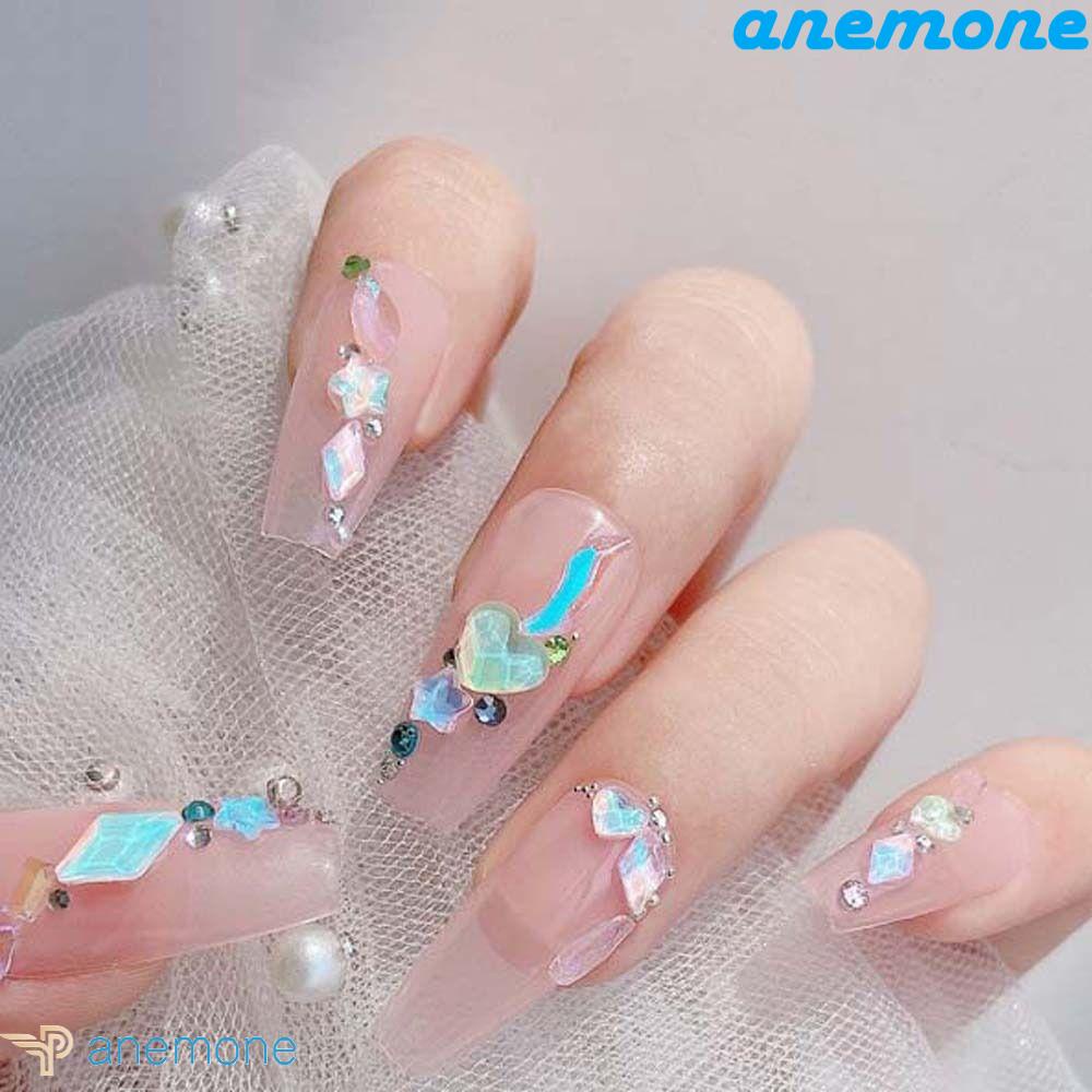 Phụ Kiện Trang Trí Móng Tay Màu Sắc Macaron Xinh Xắn