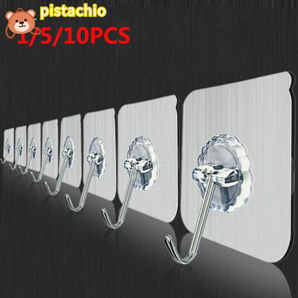 Set 1 / 5 / 10 Móc Dán Tường Treo Đồ Tiện Dụng