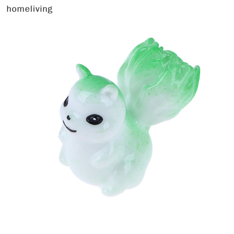 Set 2 Phụ Kiện Trang Trí Phong Cảnh diy Hình Rau Củ Quả Bằng Nhựa resin Dễ Thương