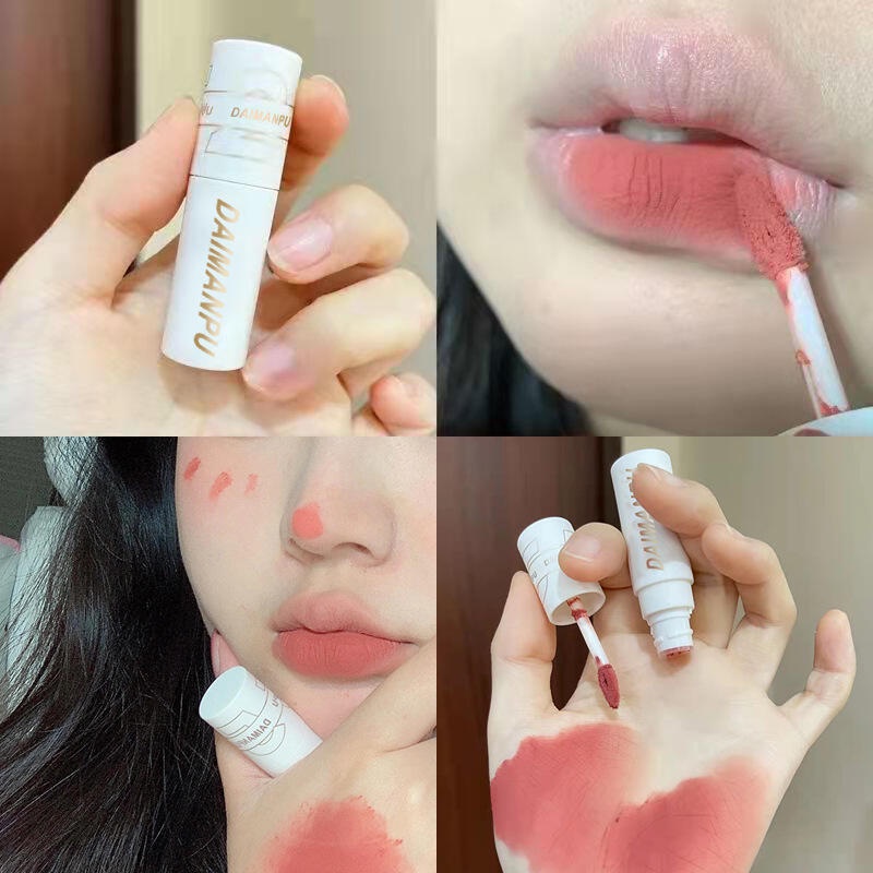 Trang điểm môi Son bùn, nhung, lì, son dễ lên màu, lâu trôi và không gây bết dính son môi