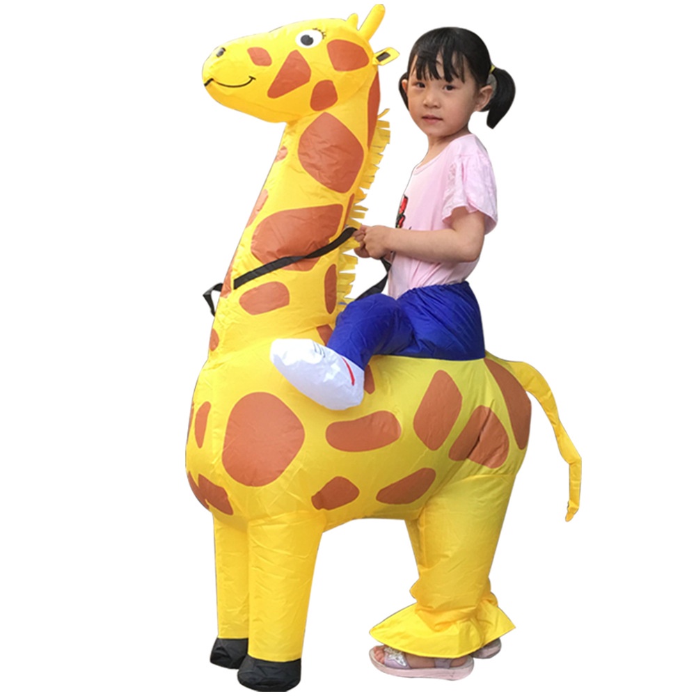 Bộ Đồ Hóa Trang Hươu Cao Cổ Bơm Hơi Hóa Trang Halloween