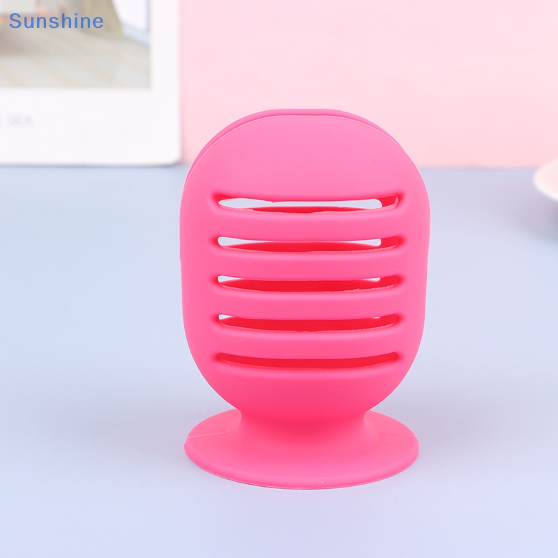 Giá Phơi Khô Mút Trang Điểm Bằng Silicone Tiện Dụng