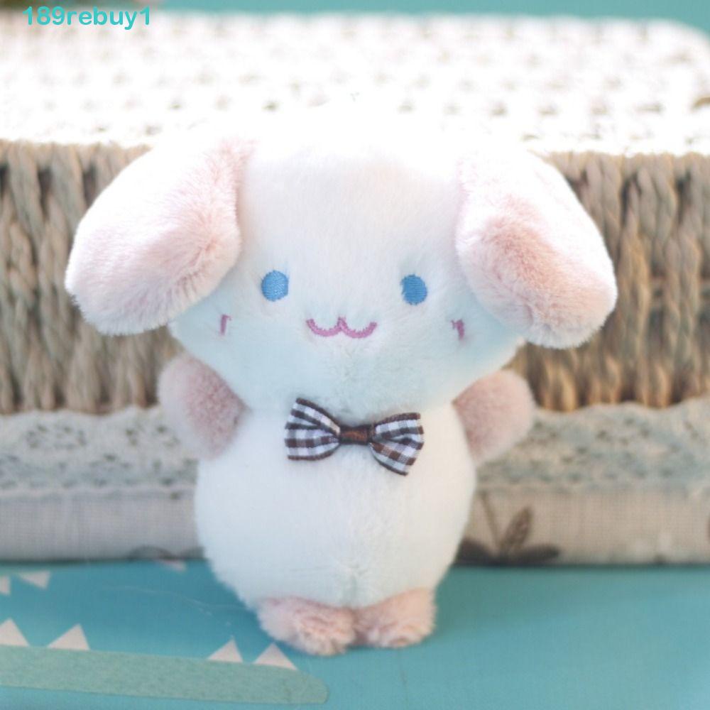 1 Đồ chơi nhồi bông Hình Chú Chó REBUY1 Mini Có Móc Khóa Điện Thoại