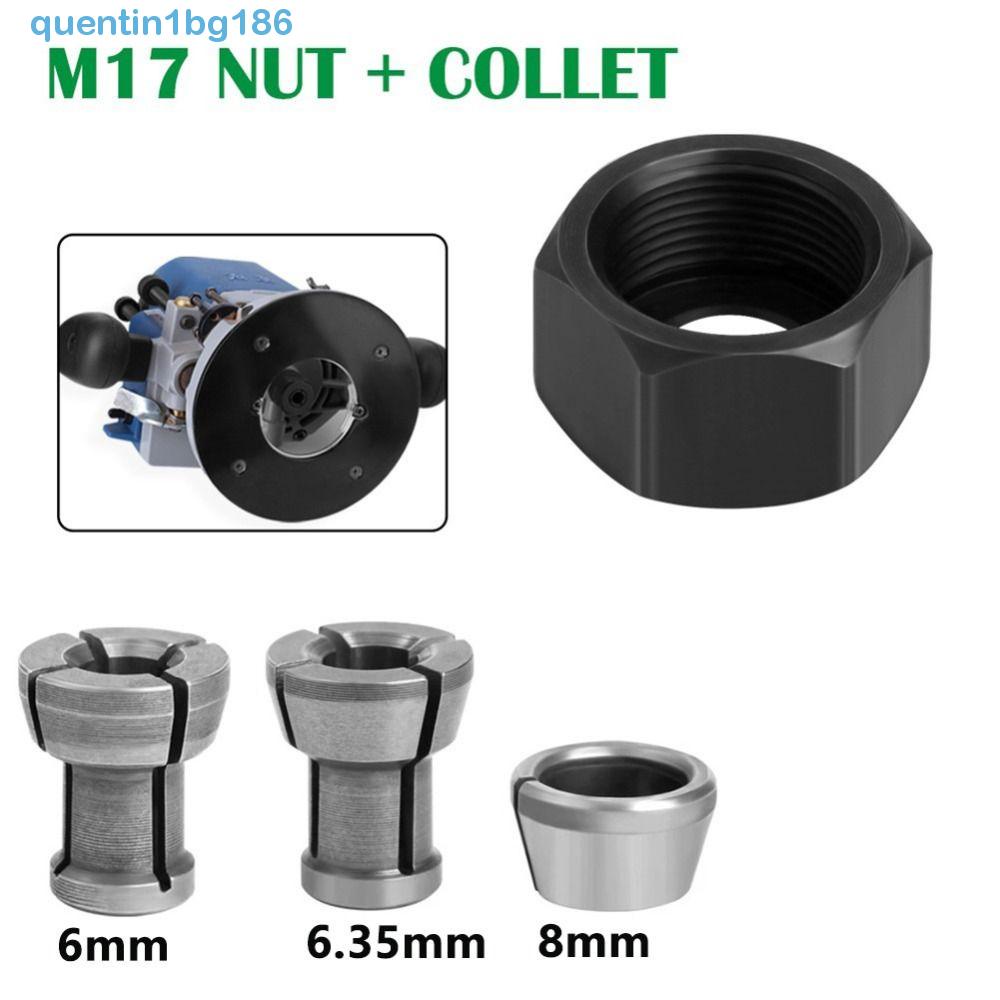 Đầu Kẹp QUENTIN1BG M17 6mm / 6.35mm / 8mm Chuyên Dụng Dành Cho Máy Phay Gỗ