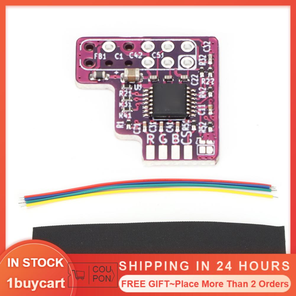 1buycart1 for N64 RGB Mod  Easy Installation PCB Professional Clear Image  Sturdy Game Console