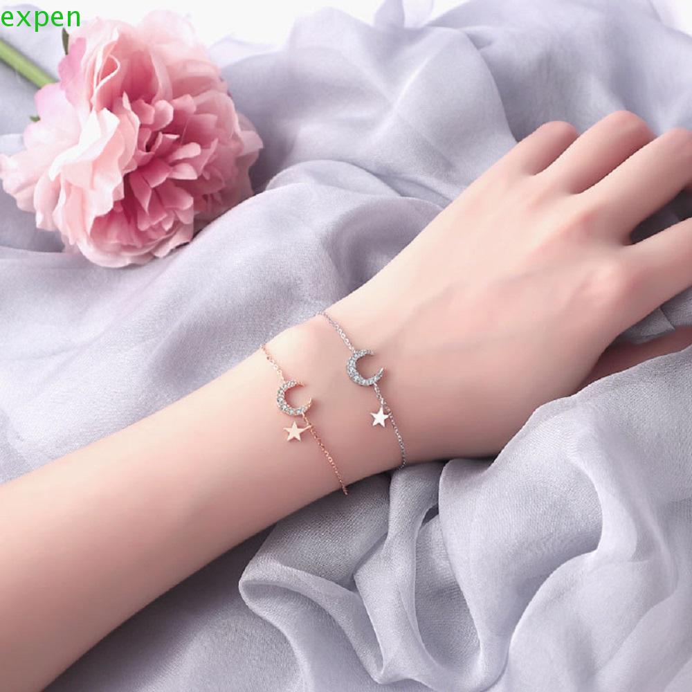 EXPEN Vòng Đeo Tay Mạ Bạc S925 Thời Trang Dành Cho Nữ