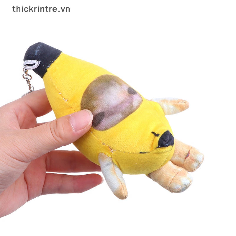 Móc Khóa Hình Mèo Nhồi Bông Có Âm Thanh Vui Nhộn
