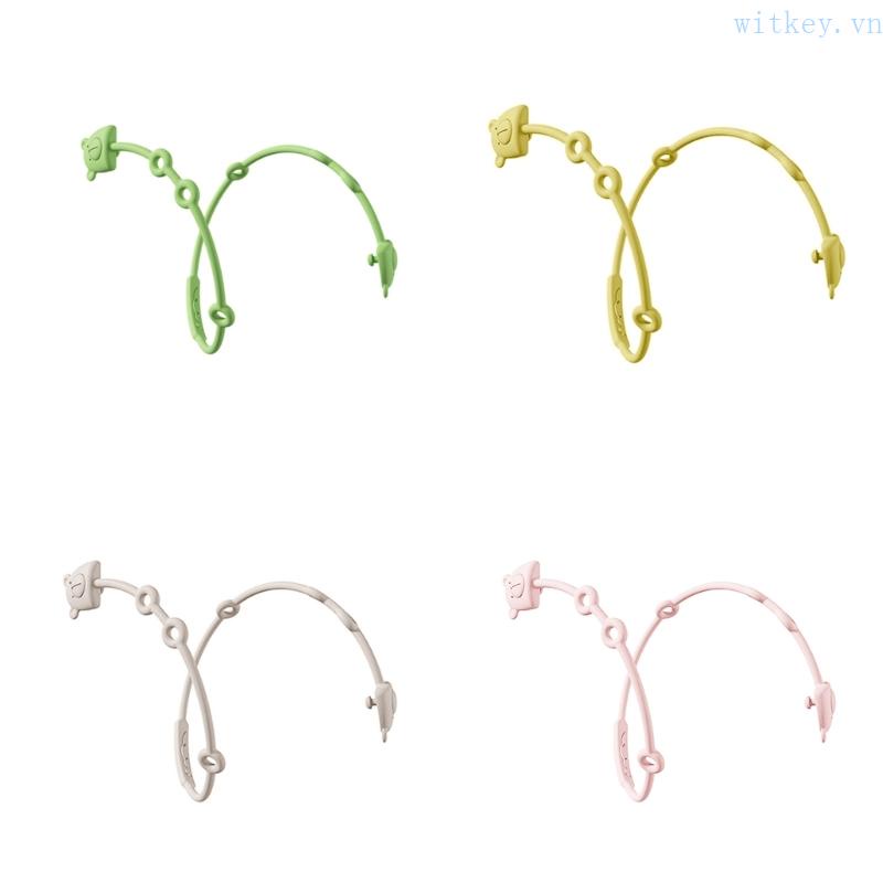 Đồ Chơi Ngậm Nướu Bằng Silicone Co Giãn Không BPA Hình Gấu Dành Cho Em Bé