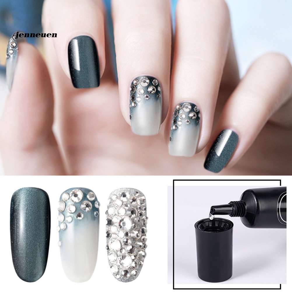 Keo Dán Hạt Đá Trang Trí Móng Tay 2 Trong 1 ROSALIND 8ml