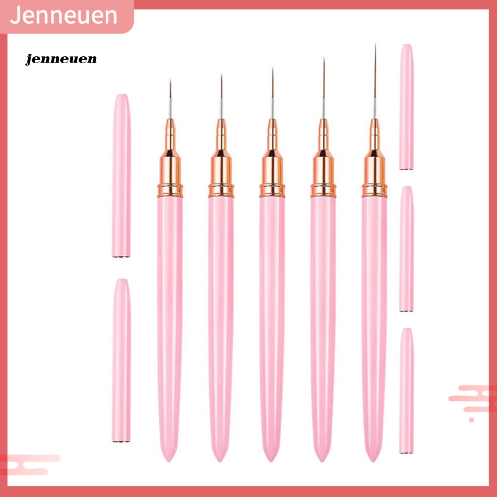 Set 5 Cọ Vẽ Trang Trí Móng Nghệ Thuật Trọng Lượng Nhẹ Thoải Mái