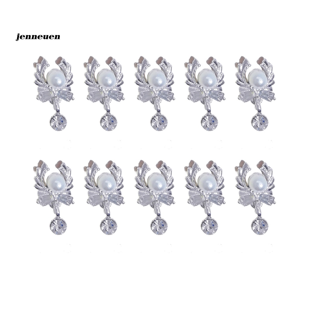 1 Túi Móng Tay Giả Lấp Lánh Độ Bền Cao Trang Trí Móng Tay Cho Nữ DIY