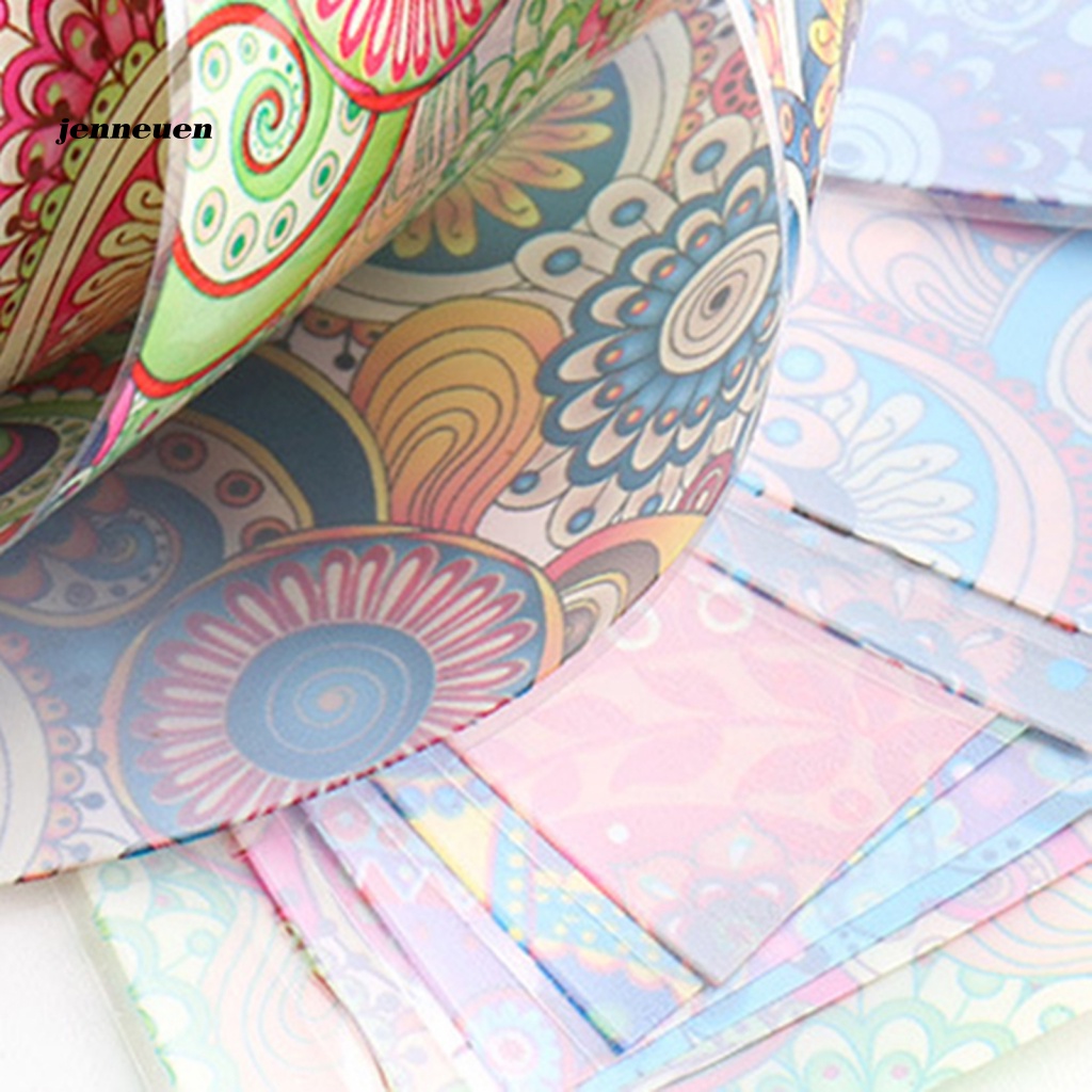 10 Miếng Dán Trang Trí Móng Tay Nghệ Thuật Nhiều Phong Cách Khác Nhau