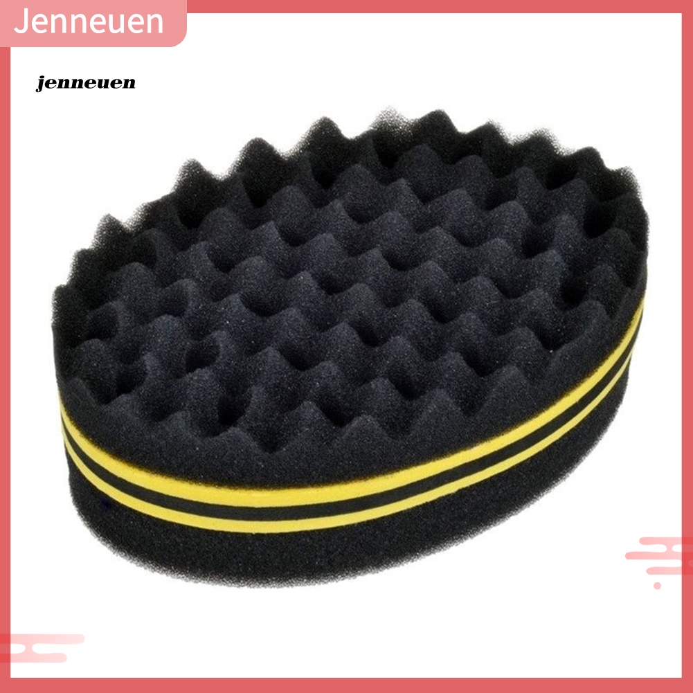 Mút Xốp Hai Mặt Hình Oval Tạo Kiểu Tóc Afro Tự Nhiên