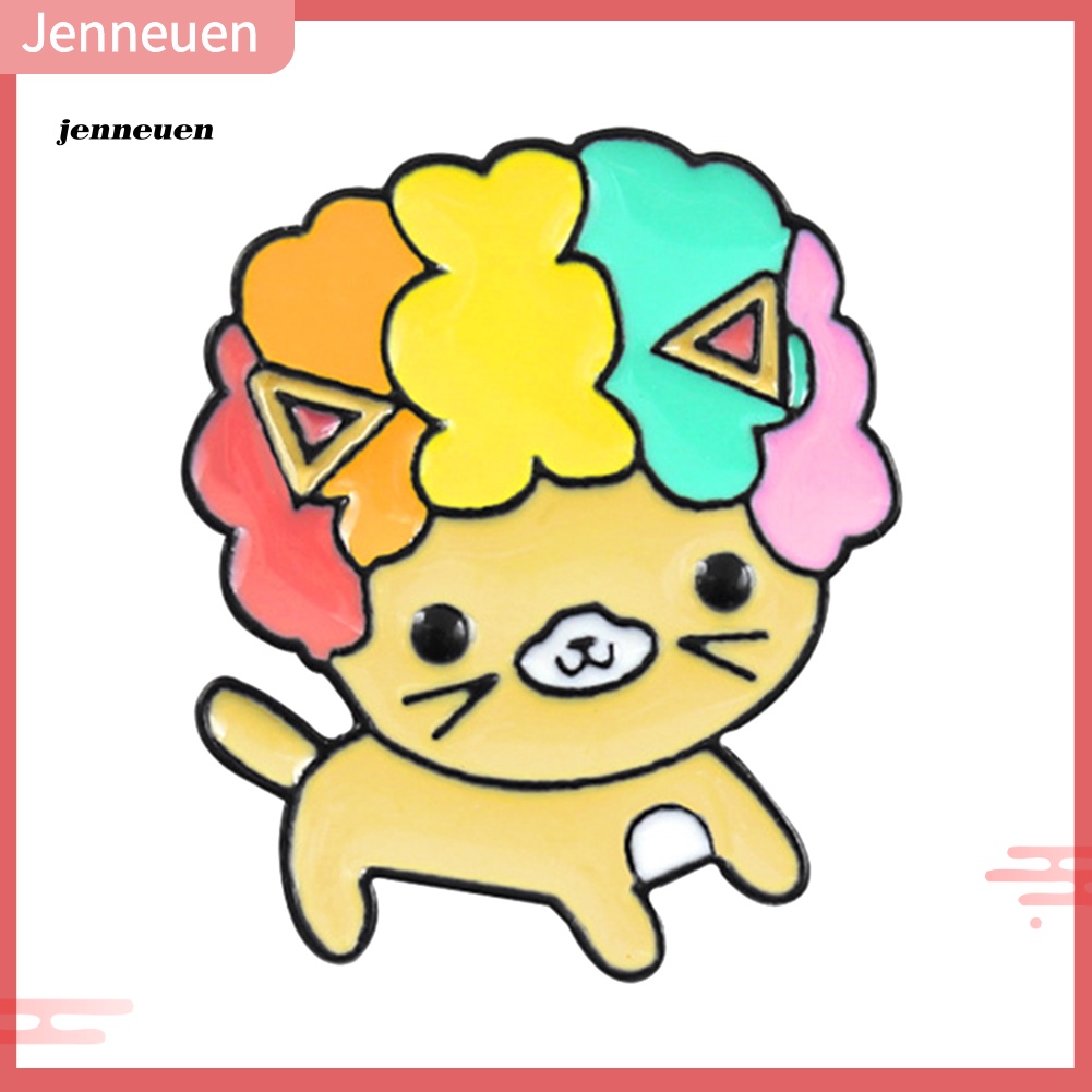 Trâm Cài Áo Khoác / Balo Hình Chú Chó Hoạt Hình Tráng Men Dễ Thương