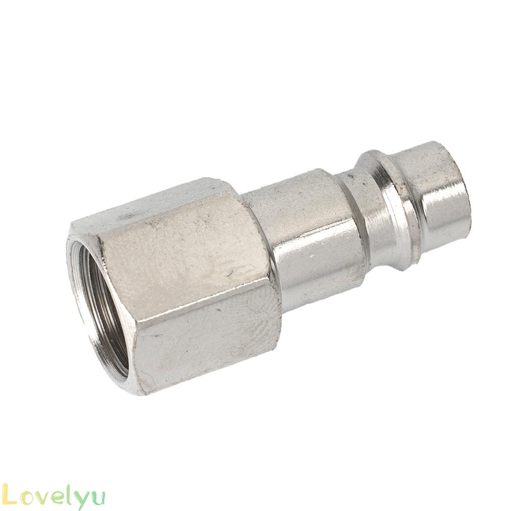 ⭐24H SHIPING ⭐Iron Galvanized Air Compressor Accessories – Pack of 5 NPT 1/4 Air Coupler Plug