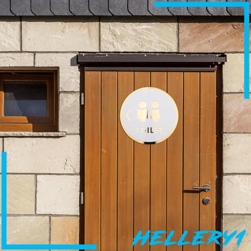 Hình Dán Toilet Nam Nữ Bằng Acrylic In Kí Hiệu Pictogram