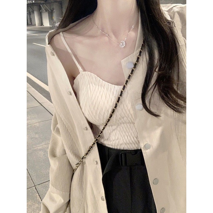 Áo Khoác Bóng Chày Vải Nhung Phong Cách Retro Mỹ Thời Trang Xuân Thu Mới Cho Nữ