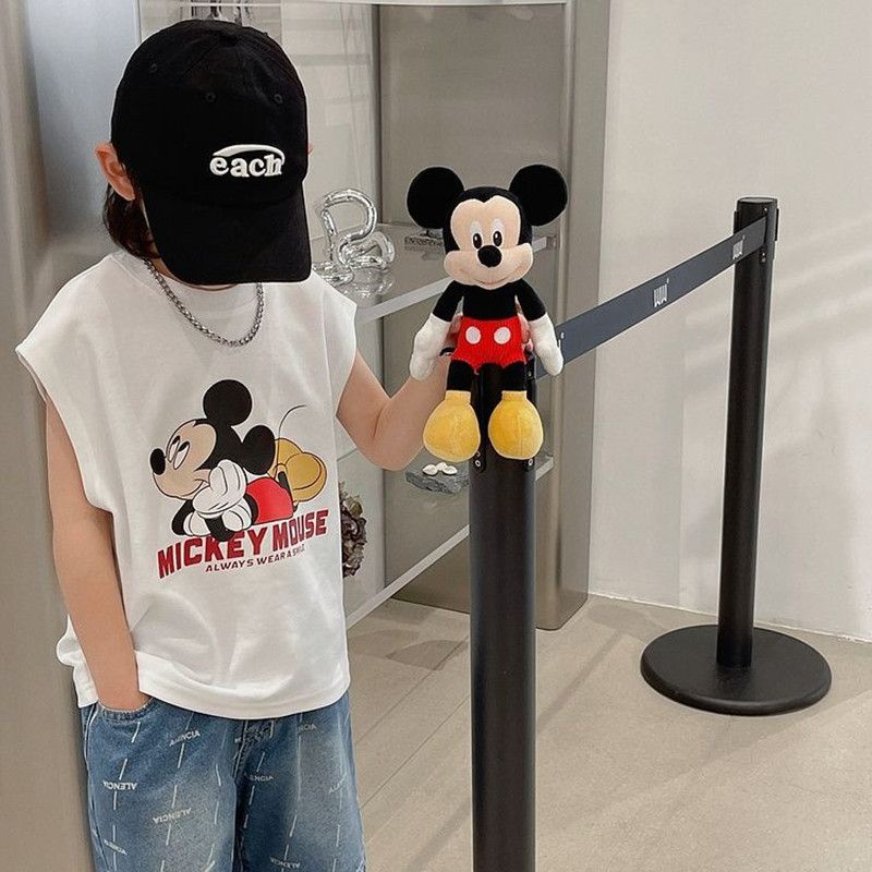 Yidanl Mới Áo Thun Không Tay 100% Cotton Cho Bé Trai