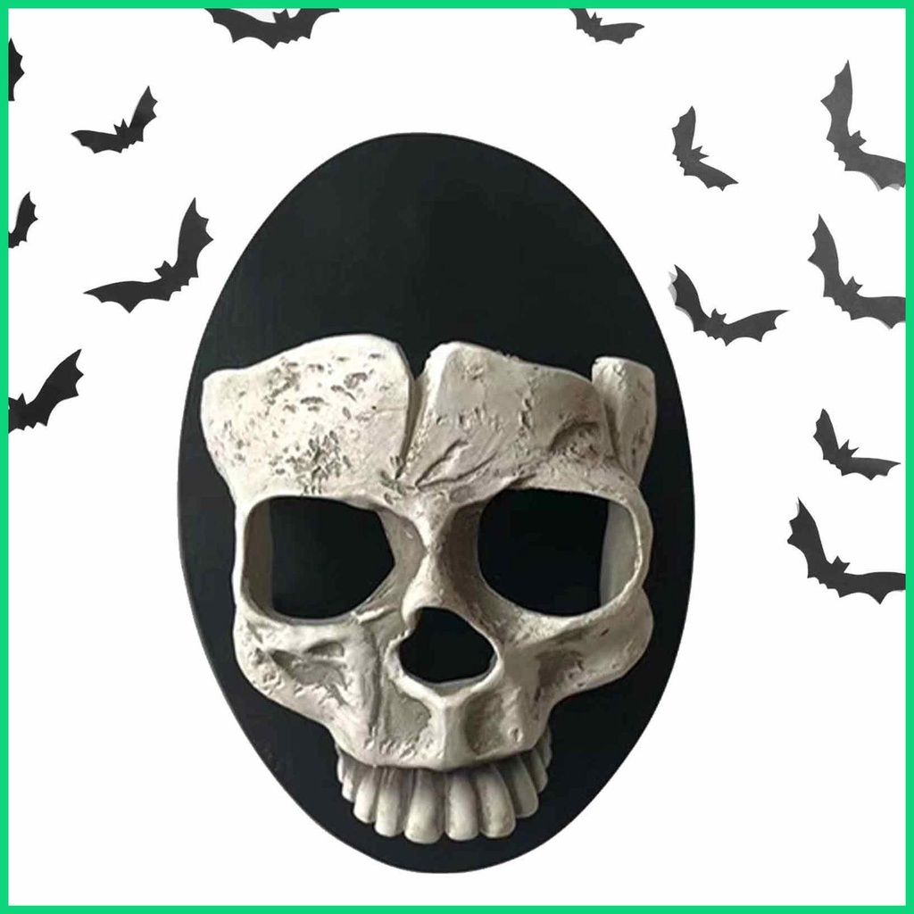 Giá Đỡ Đèn Cầy Hình Đầu Lâu Bằng Nhựa Resin Phong Cách Gothic Độc Đáo