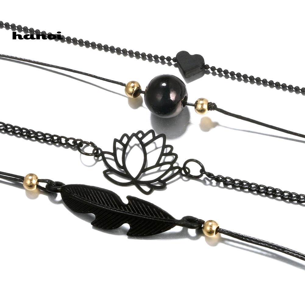 Set 4 VòNg Đeo Tay ThờI Trang Cho Nữ