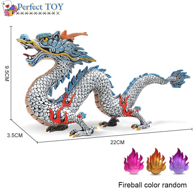 Mô Hình Rồng Trung Hoa Sống Động Như Thật Dùng Trang Trí Sưu Tầm