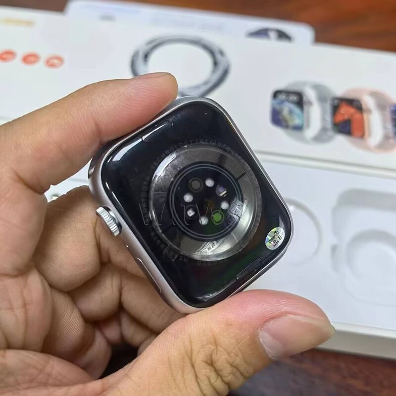 Đồng Hồ Thông Minh W29 Max iwo Series 9 Siri NFC 45MM Chống Thấm Nước Có Định Vị GPS Cho Nam Và Nữ Sip68