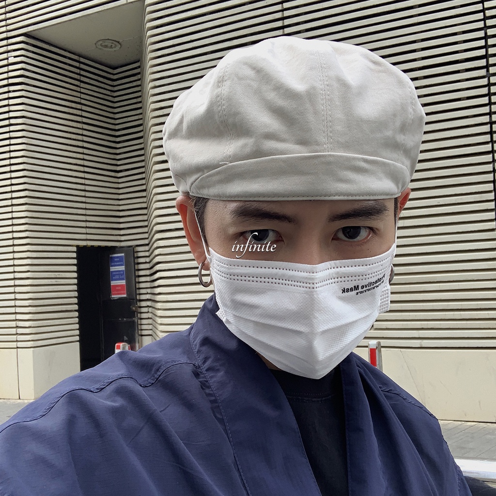 Mũ Beret Thời Trang Phong Cách Đường Phố Cho Nam