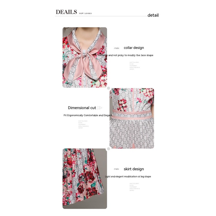 Đầm Maxi Phong Cách Retro 20237