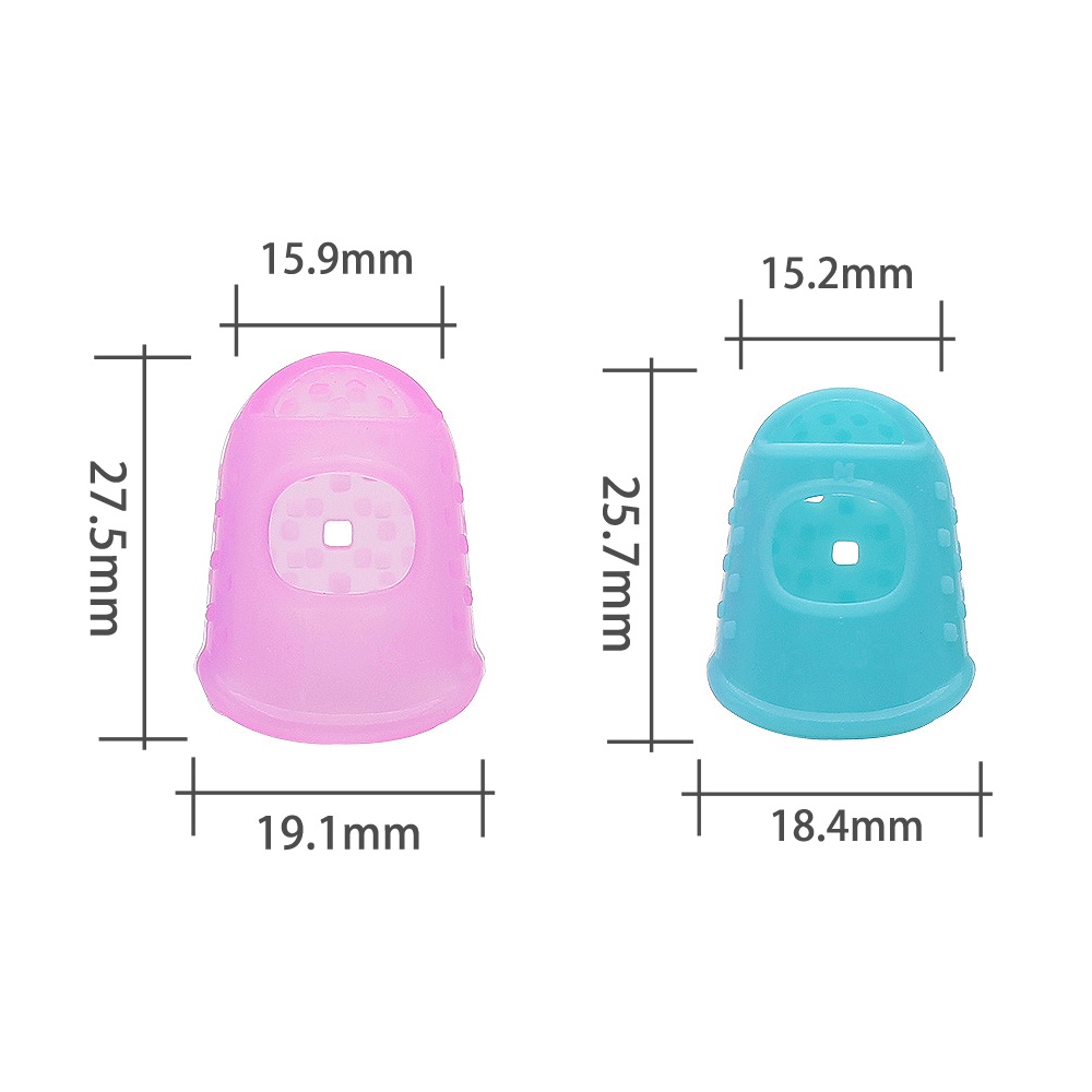 Set 4 Vỏ Bọc Ngón Tay Chơi Đàn Guitar / Ukulele / Mandolin / Banjo Bằng Silicone