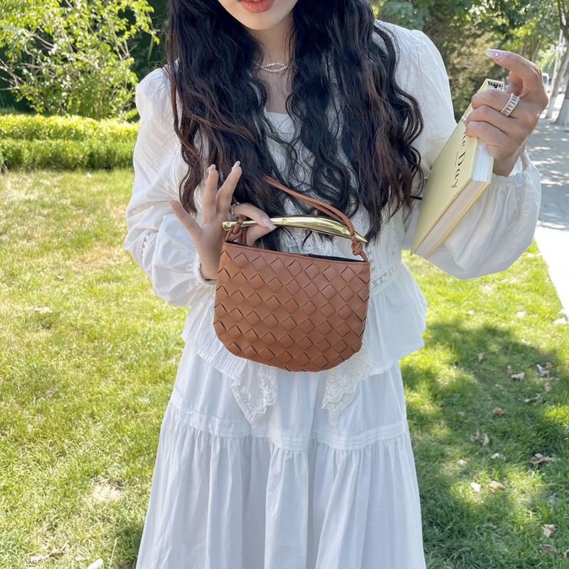 Túi Xách Da PU Đeo Vai Phong Cách Retro Thời Trang 2023 Cho Nữ